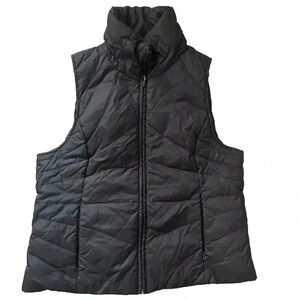 Women’s Kenneth Cole Black Puffer Vest Size Large